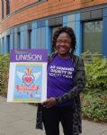 Salford Royal Hospital staff join International Workers Memorial Day